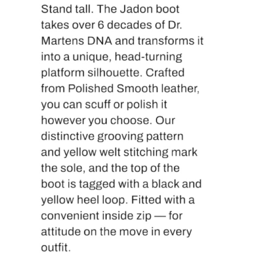 Dr. Martens Jadon Platforms - Picture 16 of 17